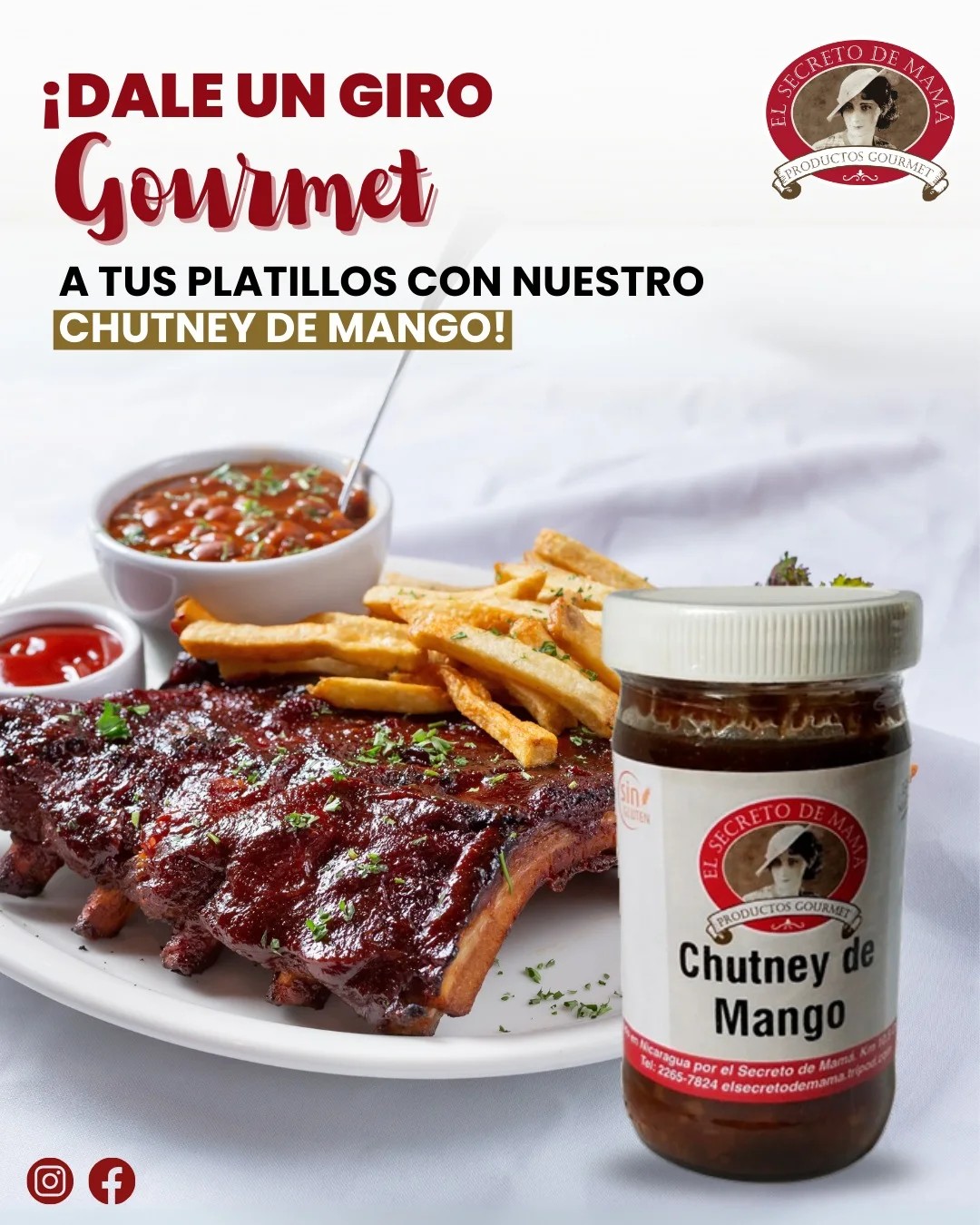 ¿Ya probaste el chutney de mango?