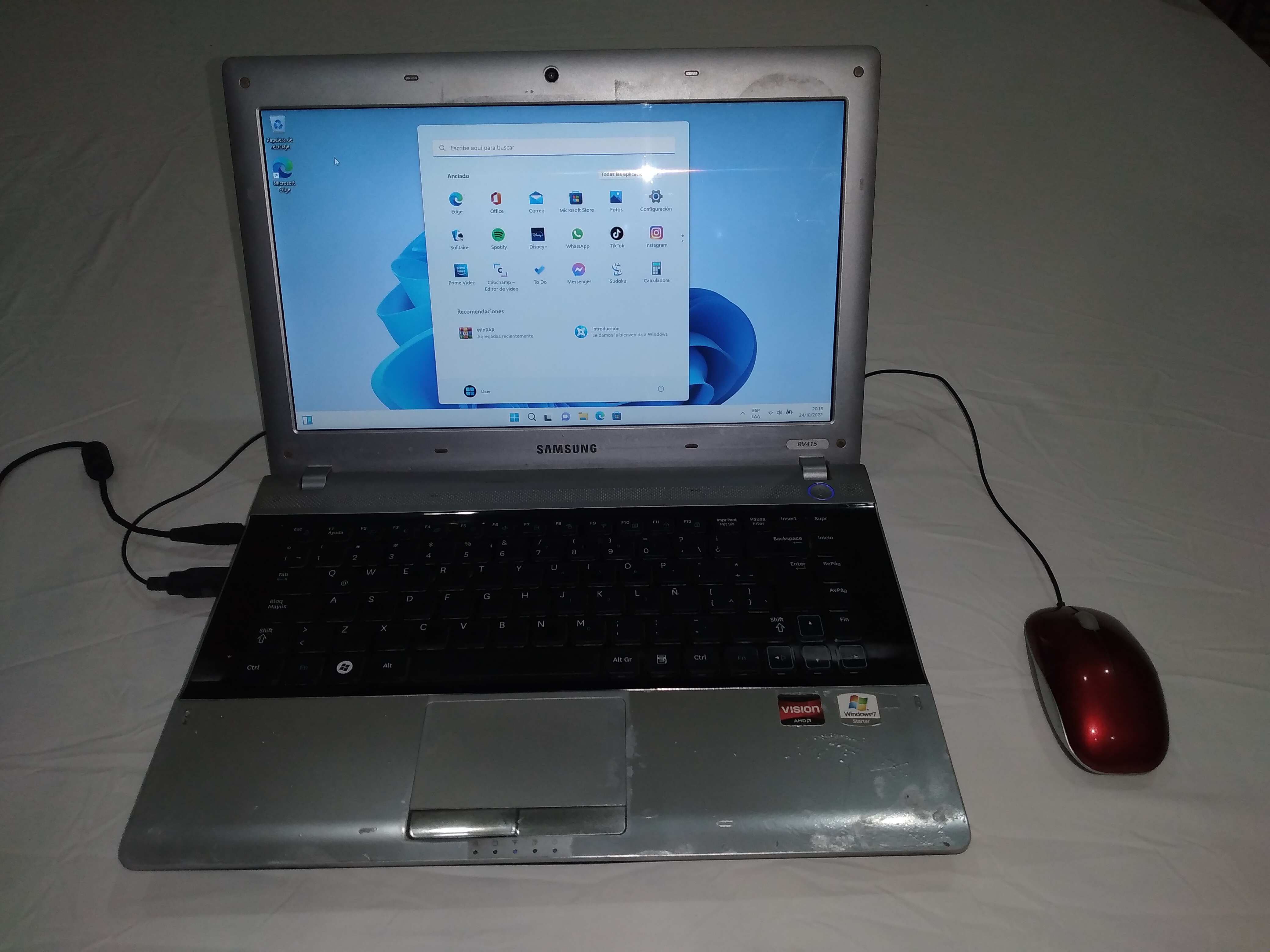 Vendo Laptops Samsung RV415