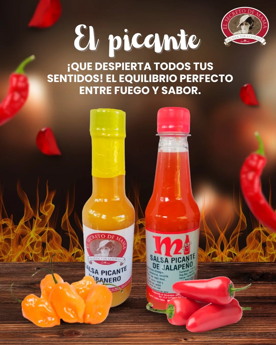 Dale un toque explosivo a tus platillos!