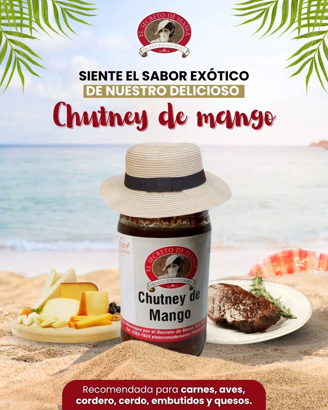 #Chutneydemango, el toque perfecto para tus comidas!