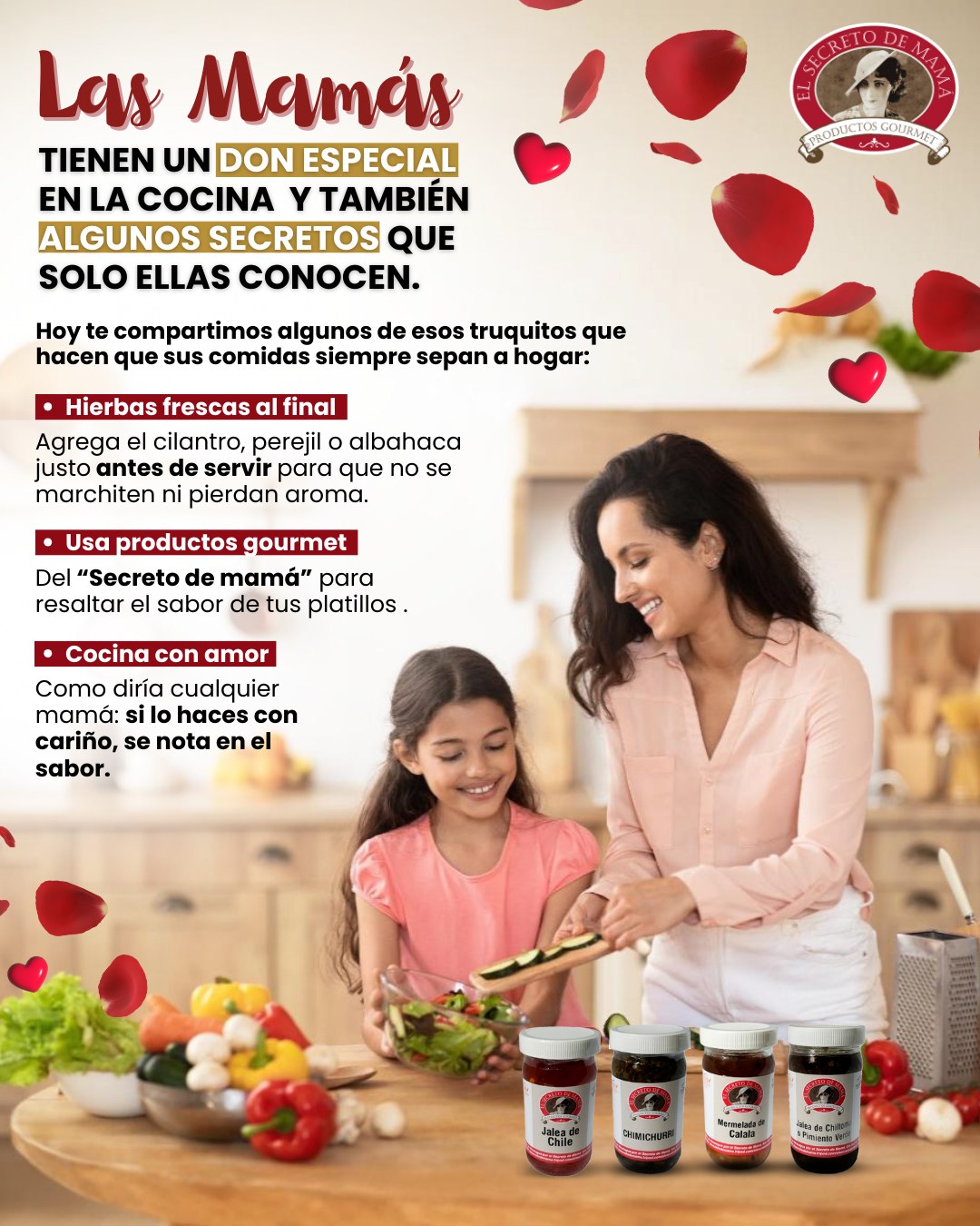 Las mamás no solo cocinan, crean recuerdos.