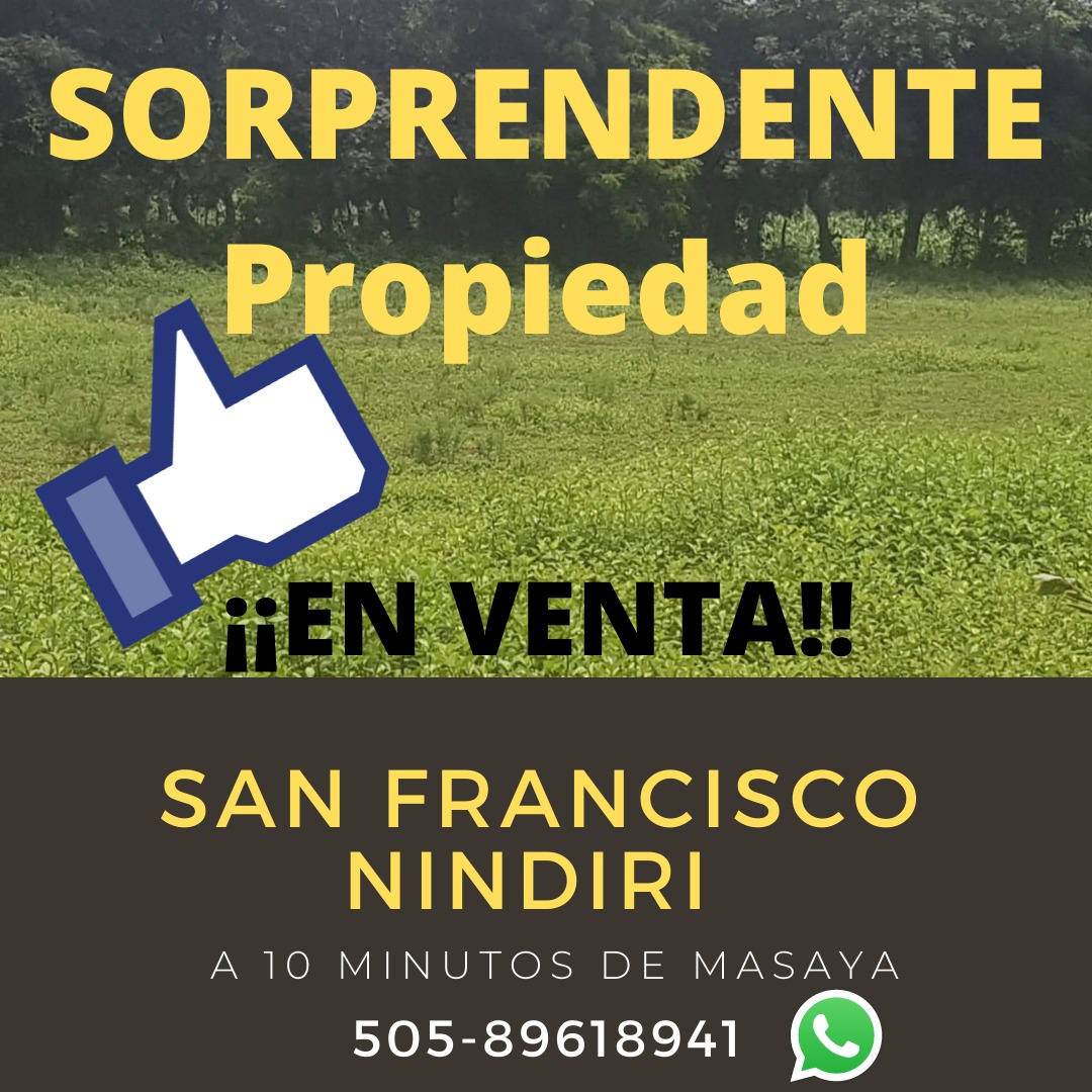 VENTA DE LOTE EN SAN FRANCISCO-NINDIRI