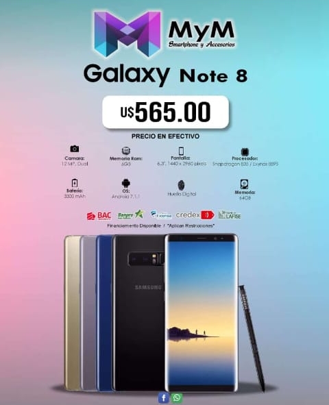 ¿Ya tienes tu Galaxy Note 8?