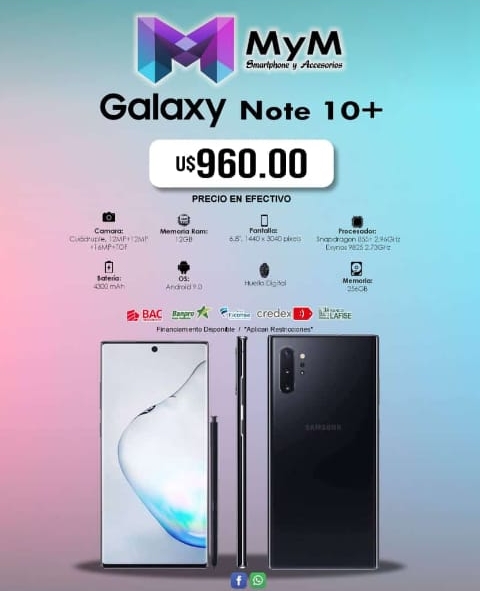 ¡Adquiere ya tu Galaxy Note 10+!