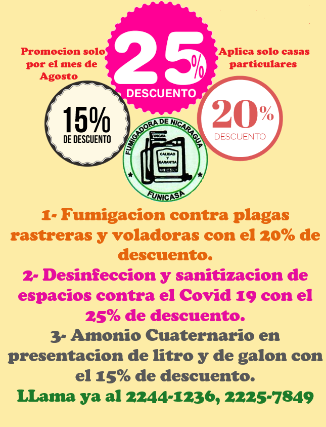 Servicios de fumigación y control de plagas