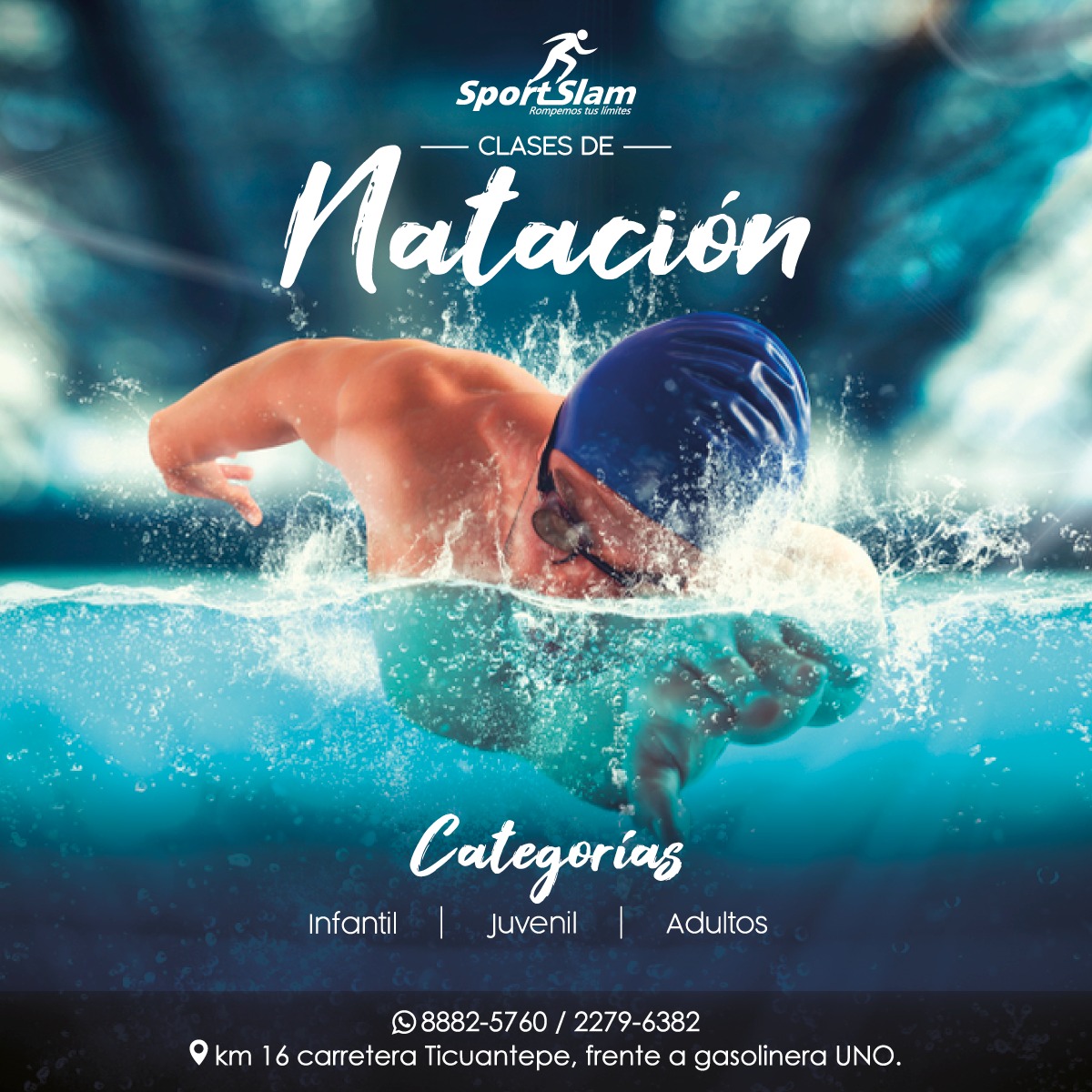 Clases de natación para todas las edades